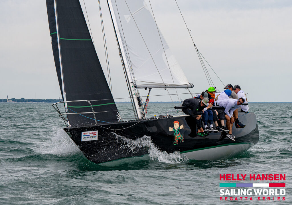 T10 at the 2024 Helly Hansen Sailing World Regatta Series in Detroit.