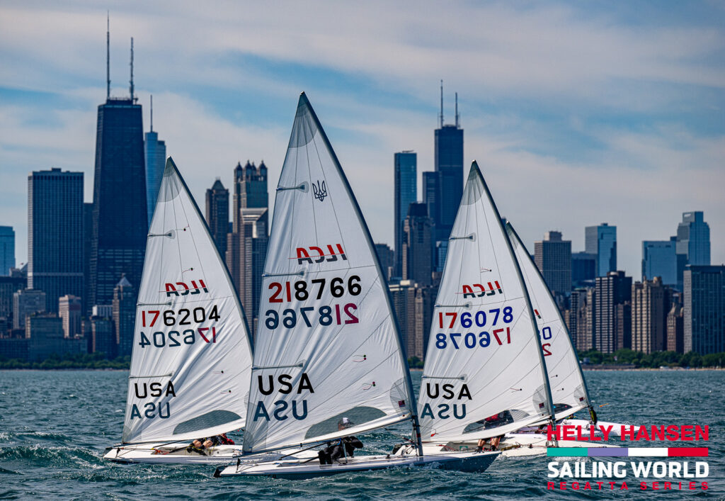 ILCA class at Regatta Series in Chicago