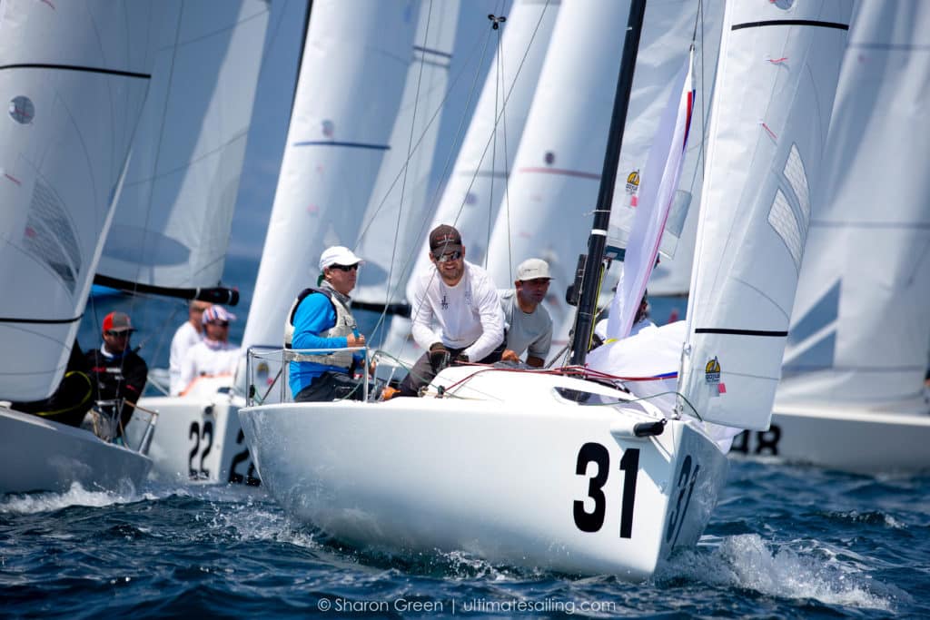 sailboats racing in Marina del Rey