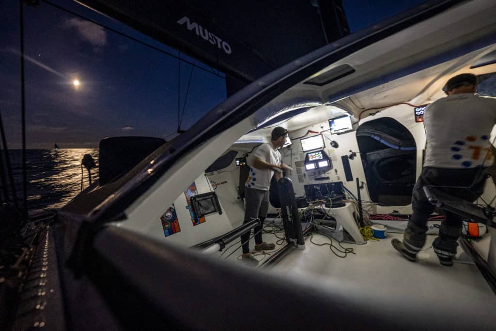 Onboard IMOCA 60 Malama