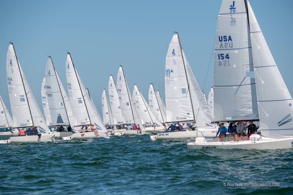 J/70 fleet in St. Petersburg