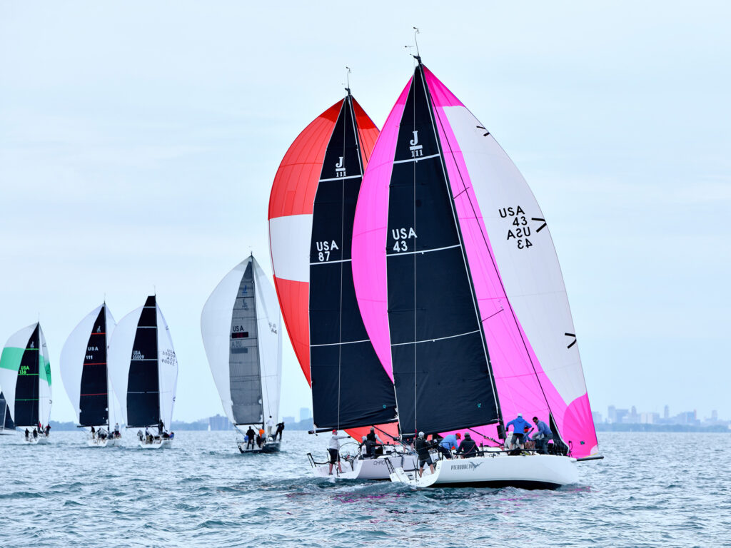 J-111 class on Lake St. Clair