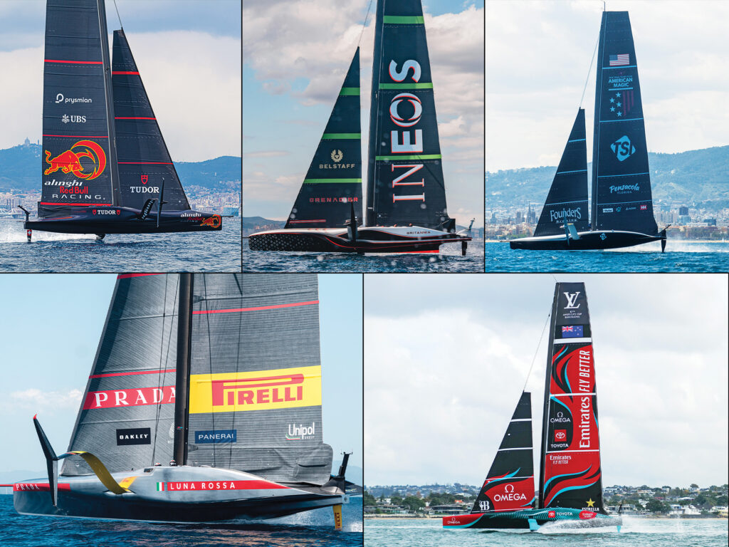 America's Cup boats