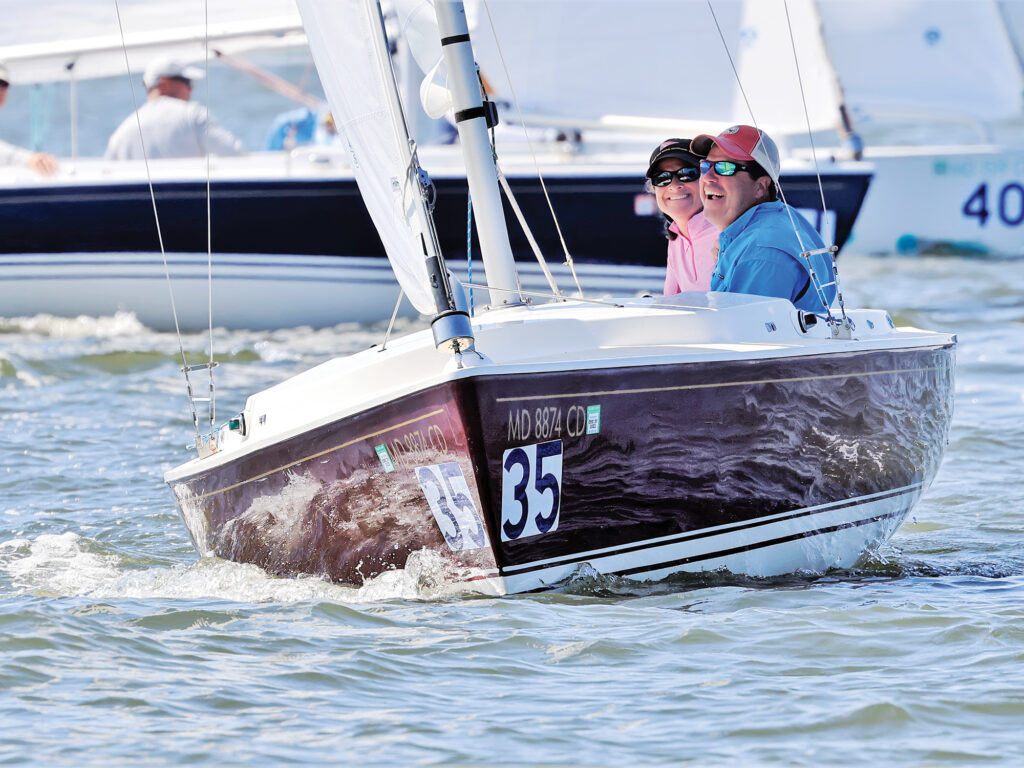 Bell Carty, racing with her brother Andy Hughes