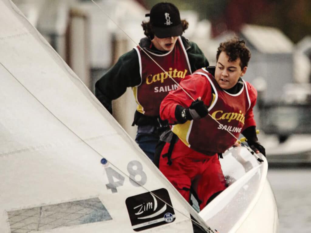 Skipper Daniel Roberts and crew Avian de  Keizer Mendoza